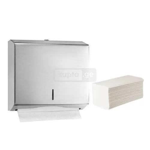 Z ხელსახოცის მეტალის დისპენსერი